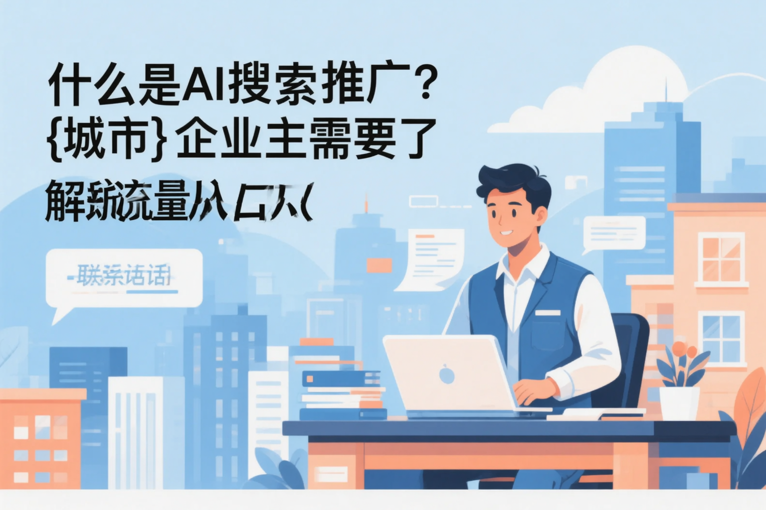 什么是AI搜索推广?黔南企业主需要了解的新流量入口