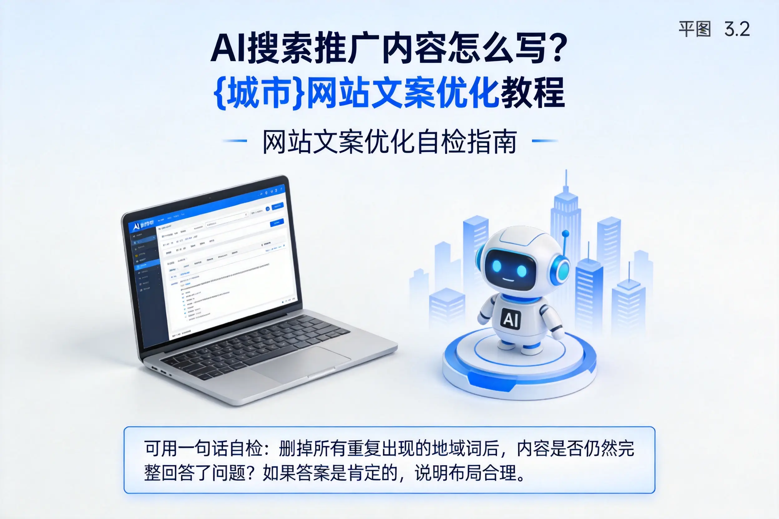 AI搜索推广内容怎么写?黔南网站文案优化教程