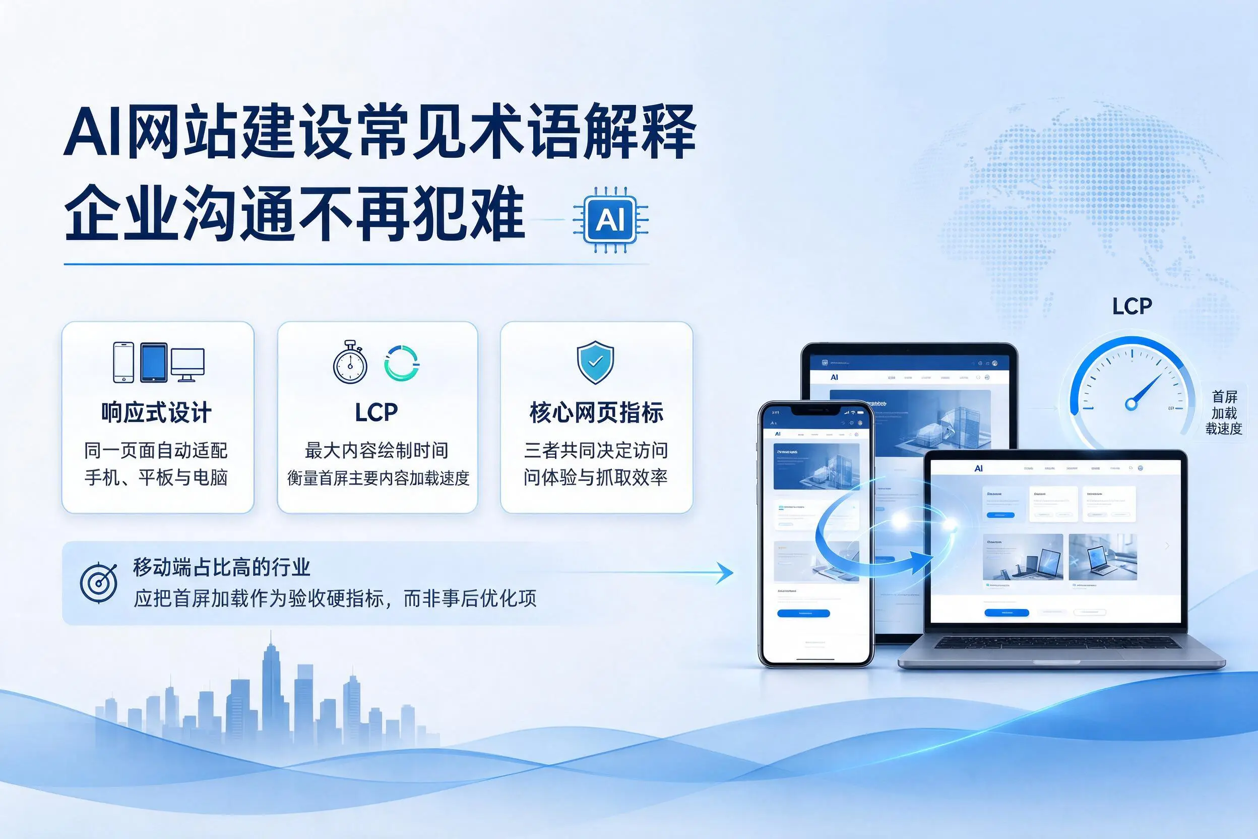 AI网站建设常见术语解释，黔南企业沟通不再犯难